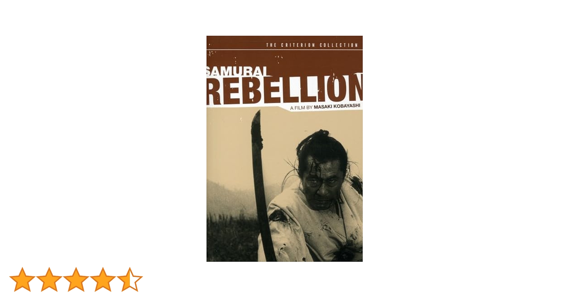 Samurai Rebellion: Amazon.ca: Go Kato, Tatsuya Nakadai